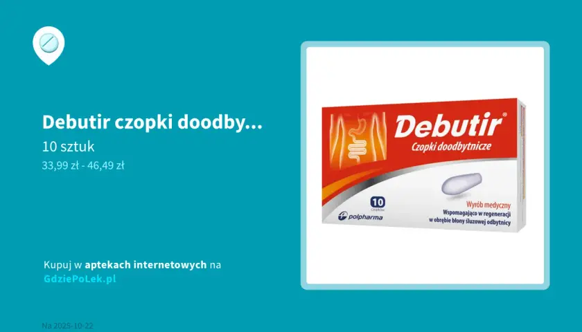 Debutir czy jest na receptę? Sprawdź, co musisz wiedzieć przed zakupem