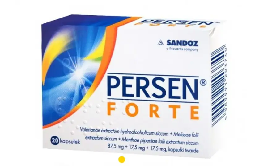 Persen Forte - kiedy pomaga przy stresie i zasypianiu?
