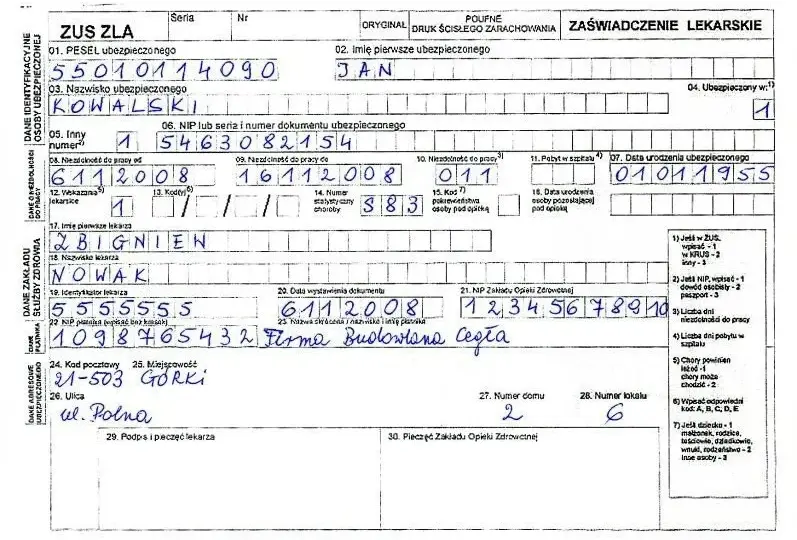 Jak liczyć 30 dni zwolnienia lekarskiego i uniknąć problemów z badaniami